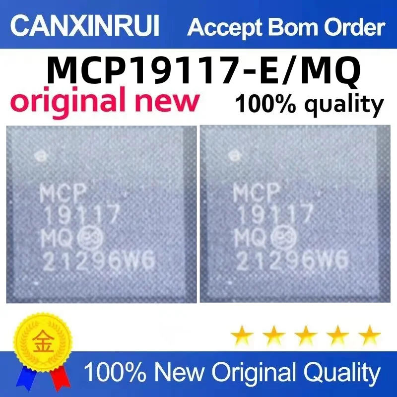 

MCP19117-E/MQ Silk Screen MCP19117MQ Power Management IC QFN-28 Package Quality Assurance