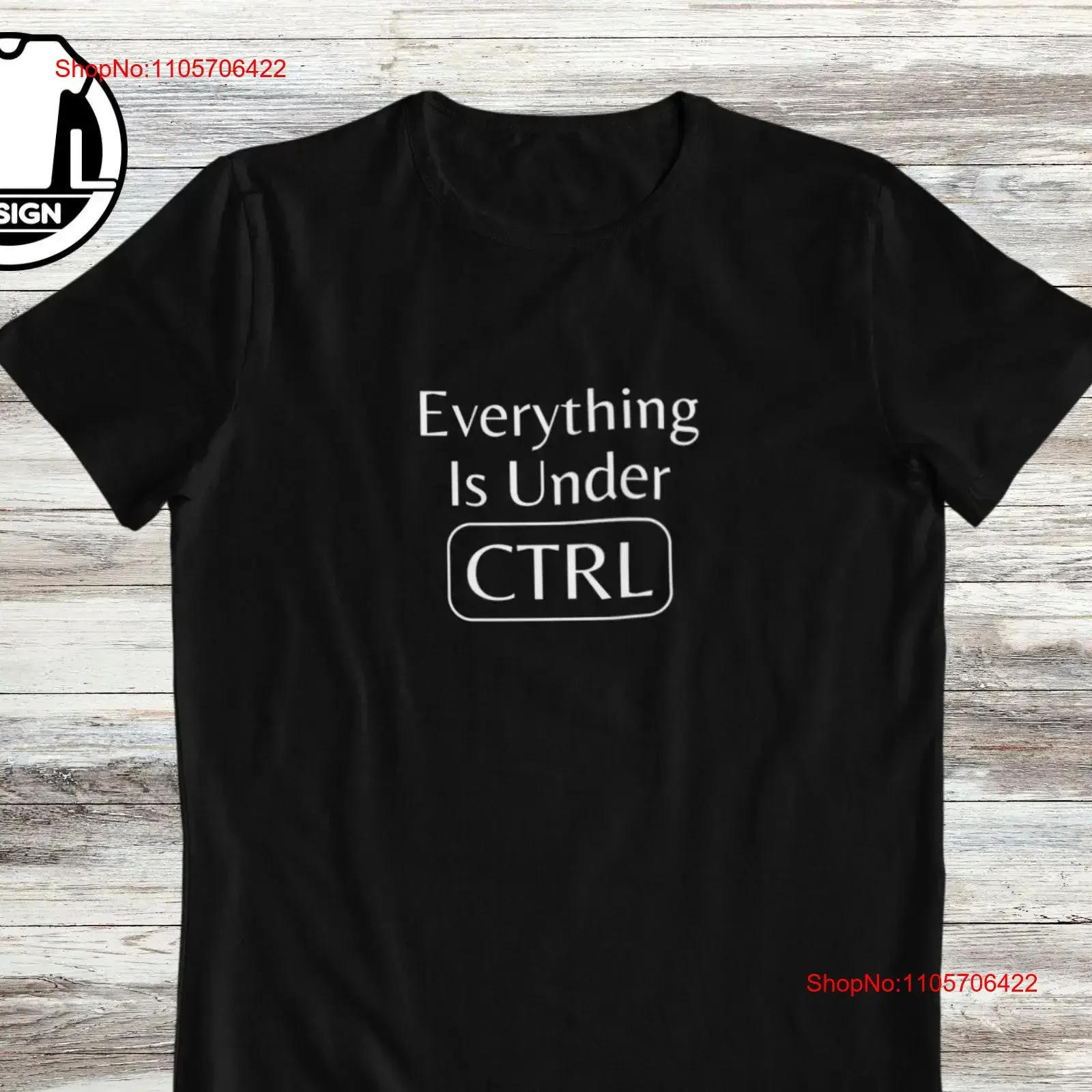 Everything is under CTRL funny computer shirt programmer coder tech gift for developer t vintage Washed graphic
