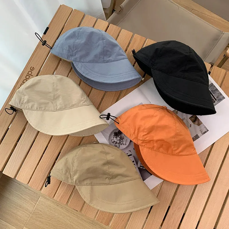 Frauen Eimer Hut Großen Kopf Mädchen Kappen Sonnenblende Breite Krempe für Sommer 56-59 cm 60-65 cm plus Größe Übergröße Xxxl – Detail 6