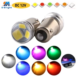 10 pz 12V BA9S W6W 2835 3 SMD lampadina a LED lampada automatica indicatore di cuneo LED indicatore motore Auto segnale cupola spazio lettura lampade porta