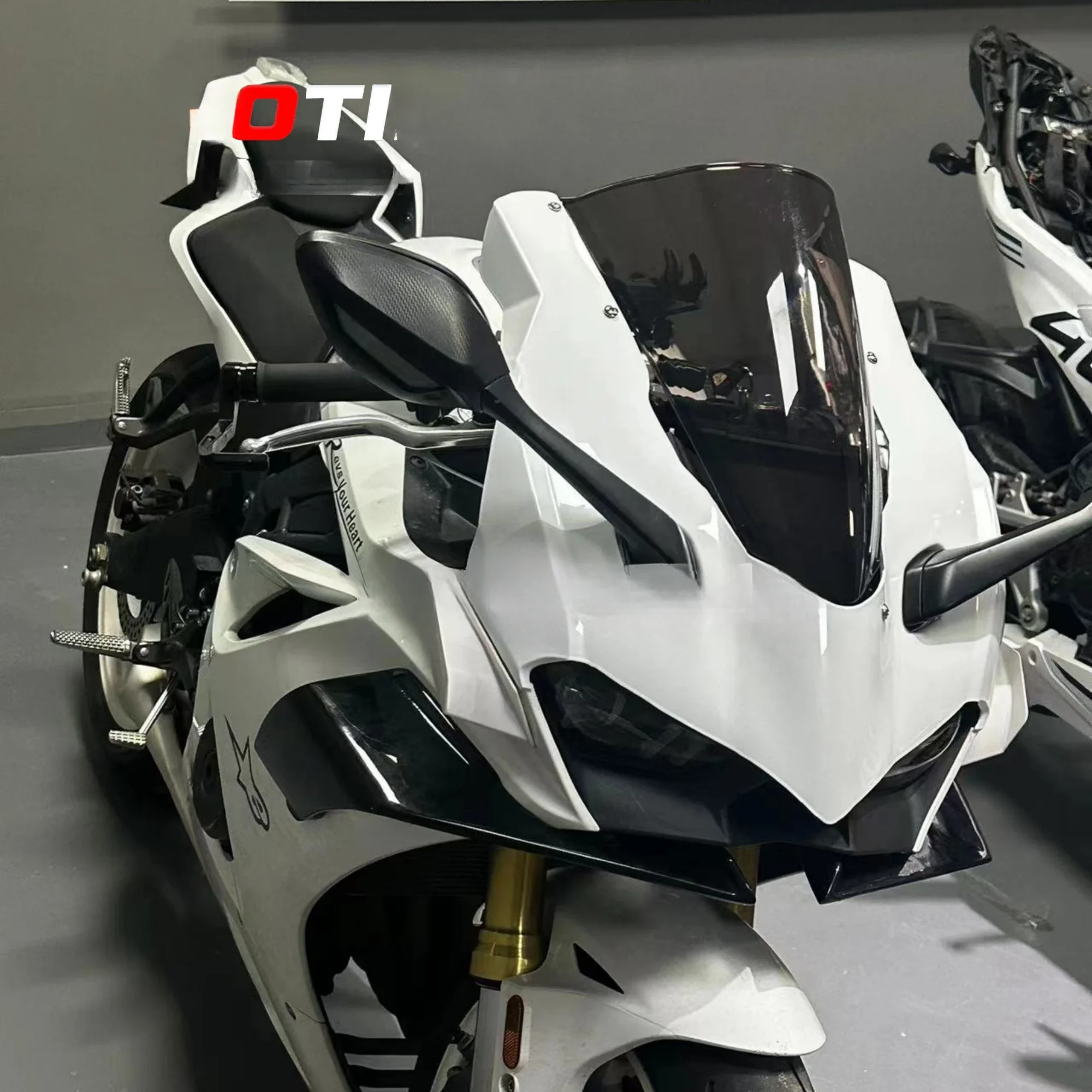 For CF 450SR/ 450srs CF 450RR refitting pure white mini wing face value refitting accessories.