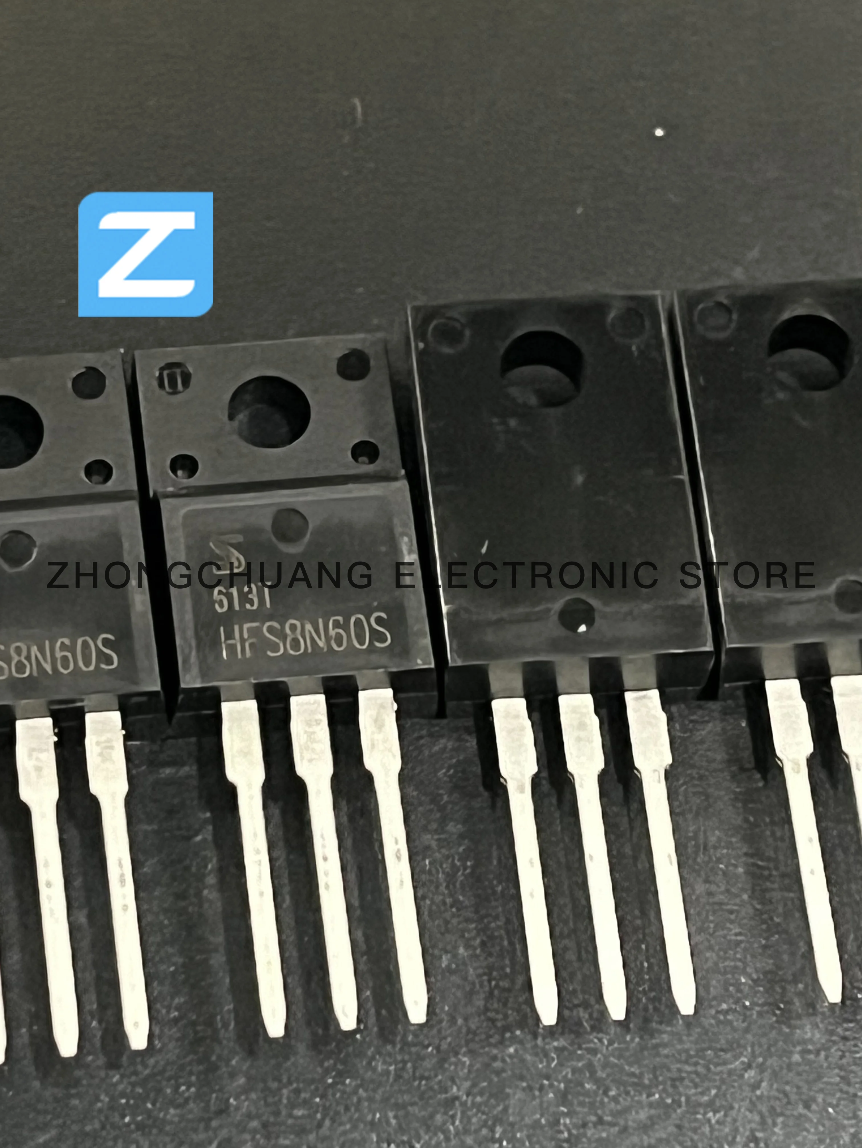 1-10PCS HFS8N60S TO-220F 600V 7.5A N-Channel MOSFET ใหม่เดิม