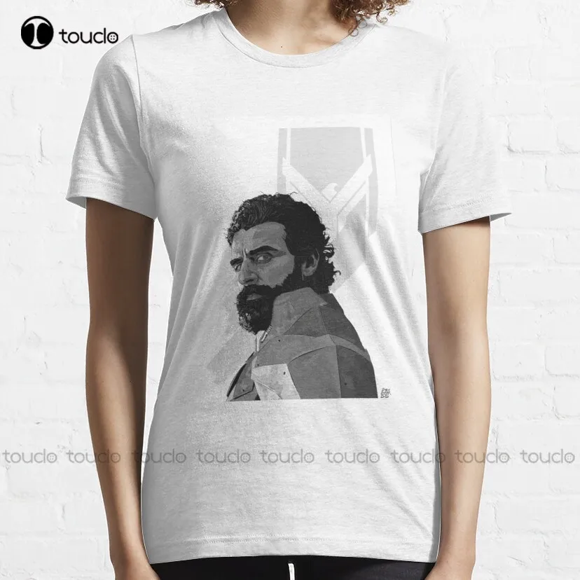 Oscar Isaac  Classic T-Shirt Tee T Shirts New Popular  Cotton Outdoor Simple Vintage Casual Tee Shirts