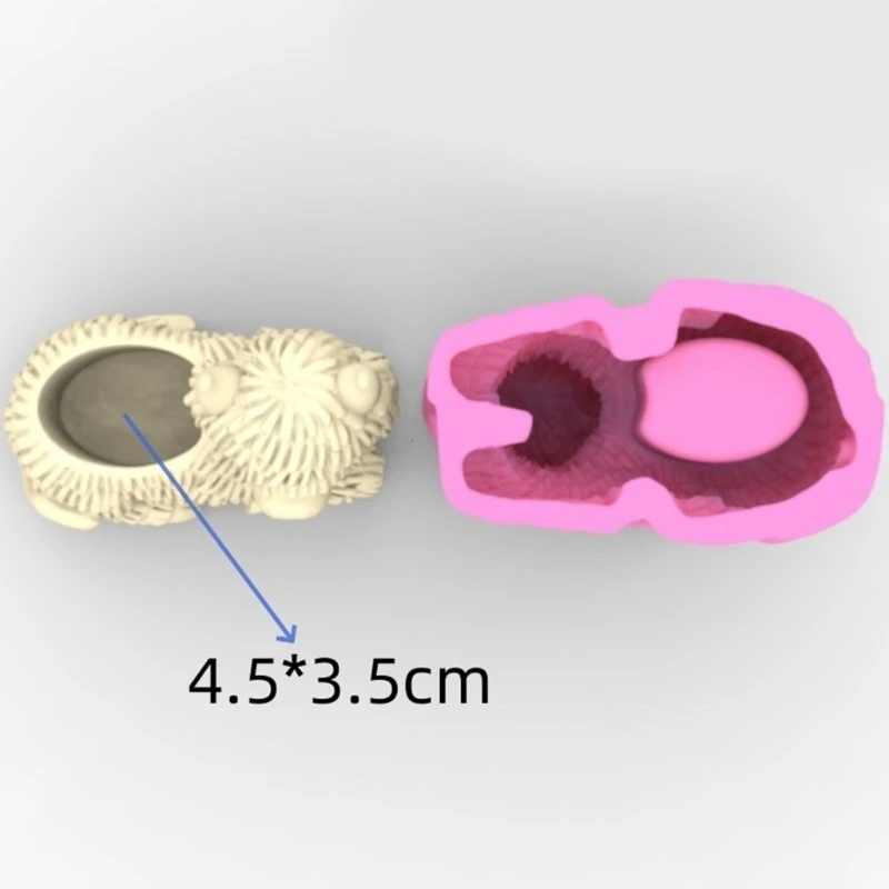 Siliconen Bloemenvaas Mallen Flexibele Beton Mallen Yak Vorm Succulente Planter Mallen Siliconen Ornament Mal voor Ambacht