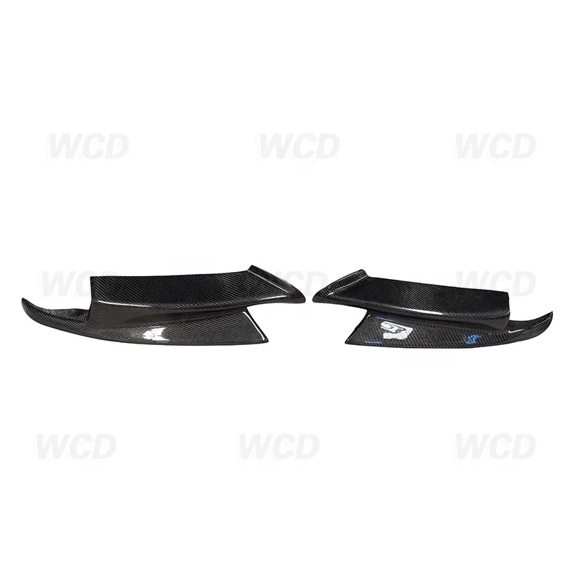 

Carbon Fiber Car Front Bumper Lip Spoiler Splitters For BMW E90 E92 E93 M3 Sedan Coupe