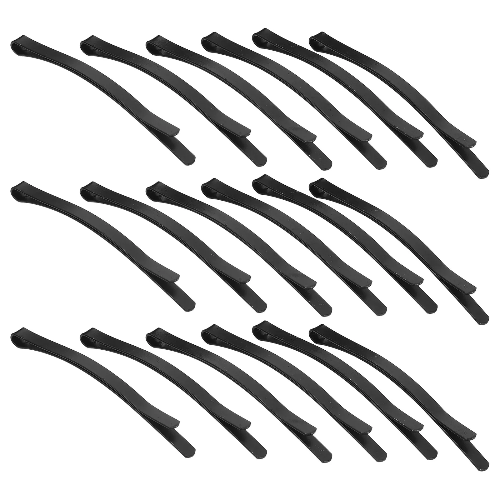 

100Pcs Black Metal Alloy Bobby Pins Heavy Duty Hair Clips for Women Girls Secure Updos Braids Travel Gym Purse Hair Accessories