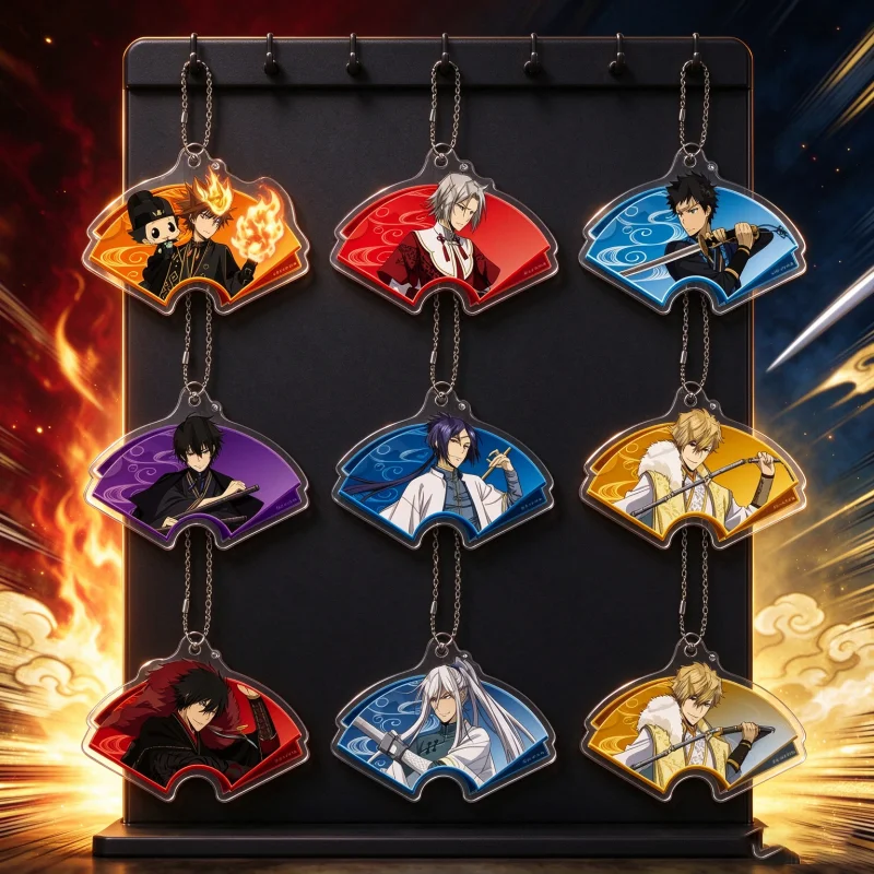 Katekyo Hitman Reborn! Acrylic Keychain Double Sided Print Bag Pendant Cute Accessory Collectible Gift For Fans
