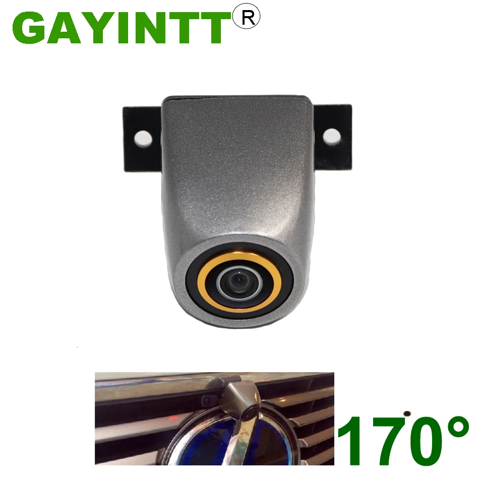 GAYINTT 170° Vehicle HD Car Front View Camera for Lexus RX 2013 2014 2015 2016 2017 Night Vision Waterproof CCD