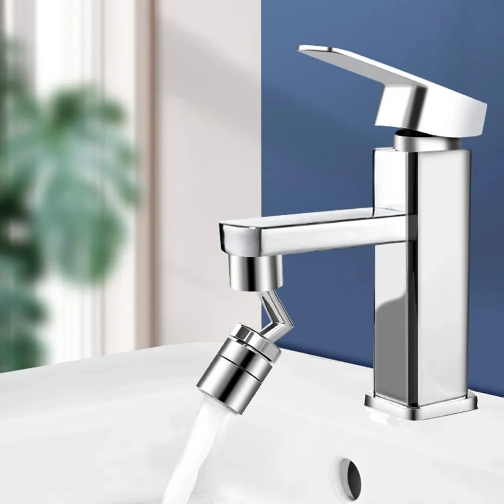 Universal ABS Splash Filter Faucet 720° Rotate Water Outlet Faucet Innovative Universal Splash Filter Faucet Rotate Water