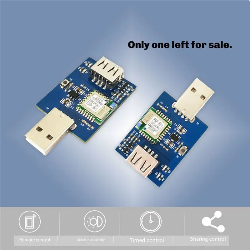 B50B DC 5V USB WiFi Smart Switch Module for eWeLink Intelligent Timing Control PCB for Home Automation DIY