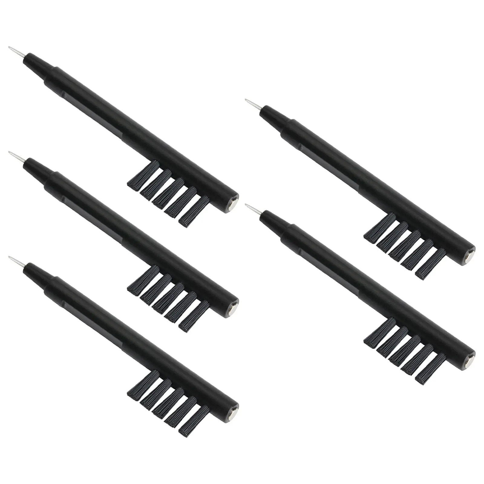 

5Pcs Hearing Aid Cleaning Brush Premium Material U-Shaped Magnet Design Ear Wax Removal Tool Hearing Amplifier Cleaner Kit