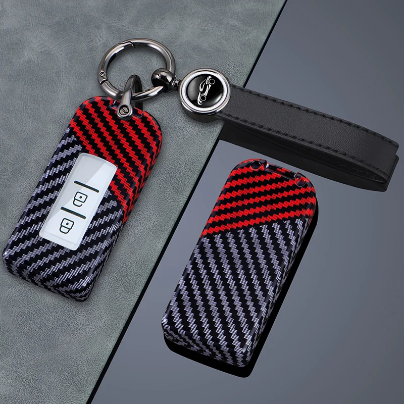 Car Key Shell Case Cover Compatible With Mitsubishi Motors Accessories Protect the Key Fashion Car Items With Car Key Fob