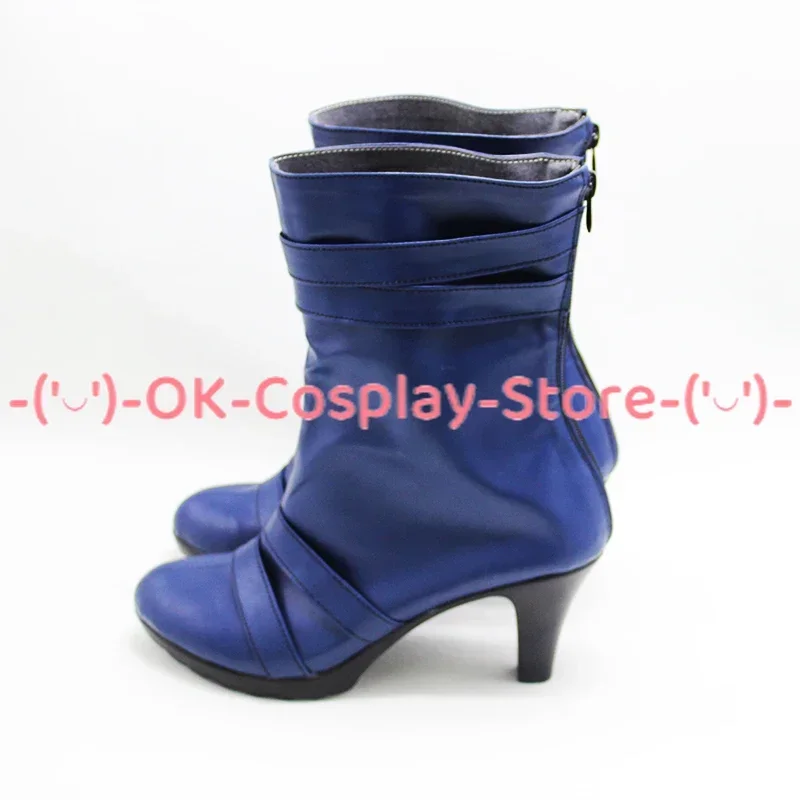 [Angepasst] Tenoh Haruka Cosplay Schuhe Uranus Anime Roleplay Requisiten Halloween Karneval Urlaub Party PU Leder Stiefel
