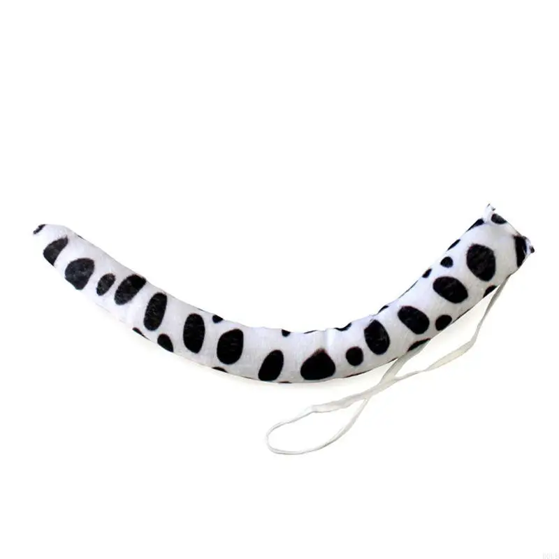 D0ub schattige dieren cosplay kostuum sets kinderen volwassen grote dalmatische vlekkelige hondenorenha