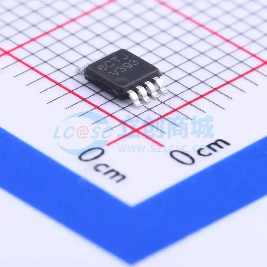 10PCS V393 LMV393MMX  LMV393  MSOP-8 Component