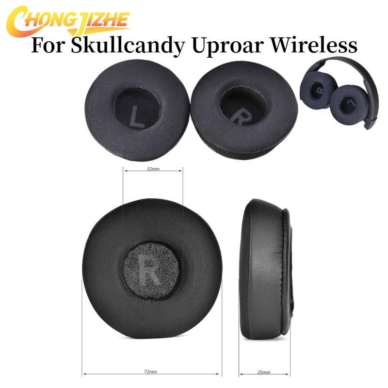 

Replacement foam Ice gel Ear Pads pillow Cushion Cover For Skullcandy Uproar Wireless Gaming Headphone Headset EarPads