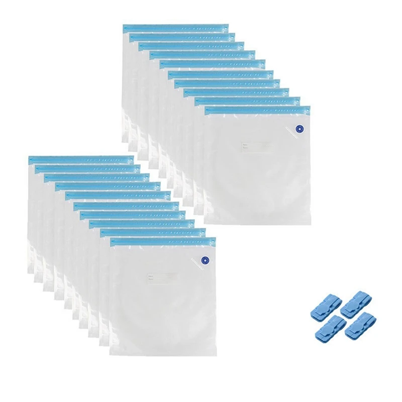 

Printer Consumables Vacuum Bags 30X34 Cm For 3D Printer Filament Reusable Vacuum Compression Storage Bags-New