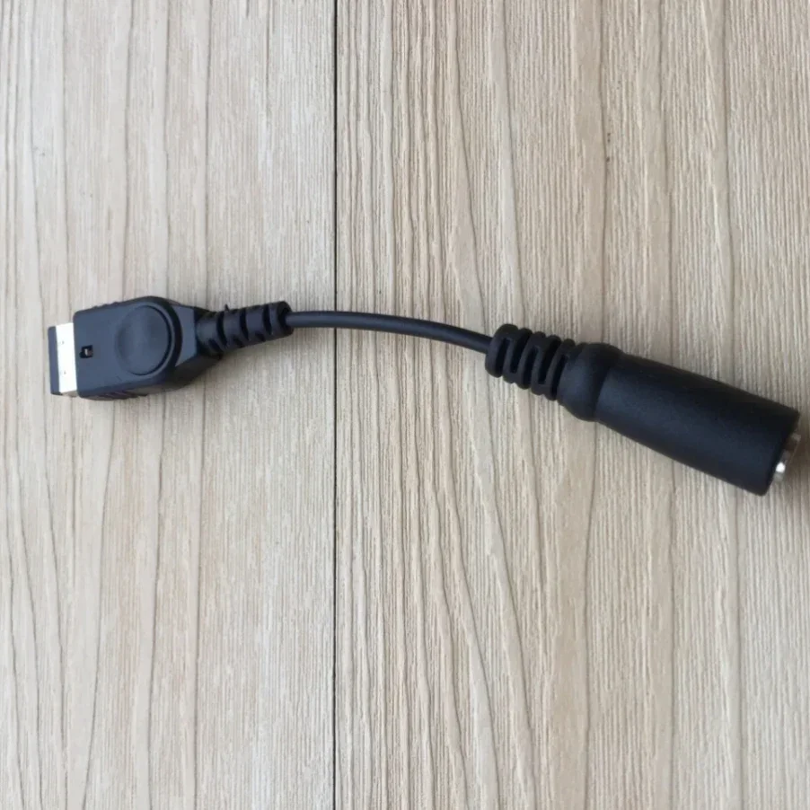 200pcs 3.5mm Jack Headphone Adapter Cable Headset Earphone Convert Cord for GameBoy Advance GBA SP Console