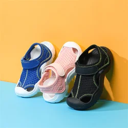 Arkkg Sandalias Kid Sandaal Zomer Nieuwe Botsingsbestendige Jongen Sandaal Zachte Zool Meisje Sandalen Antislip Casual Schoen Baby Slippers