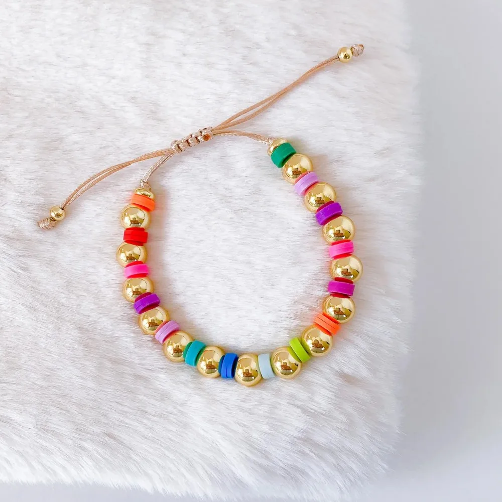 KKBEAD Boho Summer Bracelet for Women Gift Natural Pearl Bracelets Stackable Pulseras Y2k Accessories Jewelry Mujer
