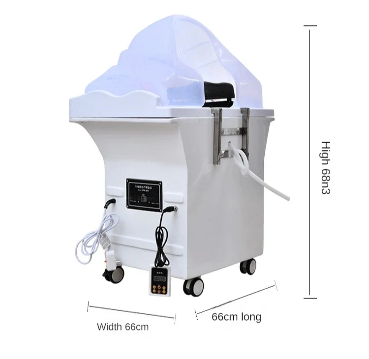 Therapy Instrument SPA Fumigation WaterCirculation Phototherapy Meridian Massage Head Maintenance Head Therapy Basin Shampoo Bed