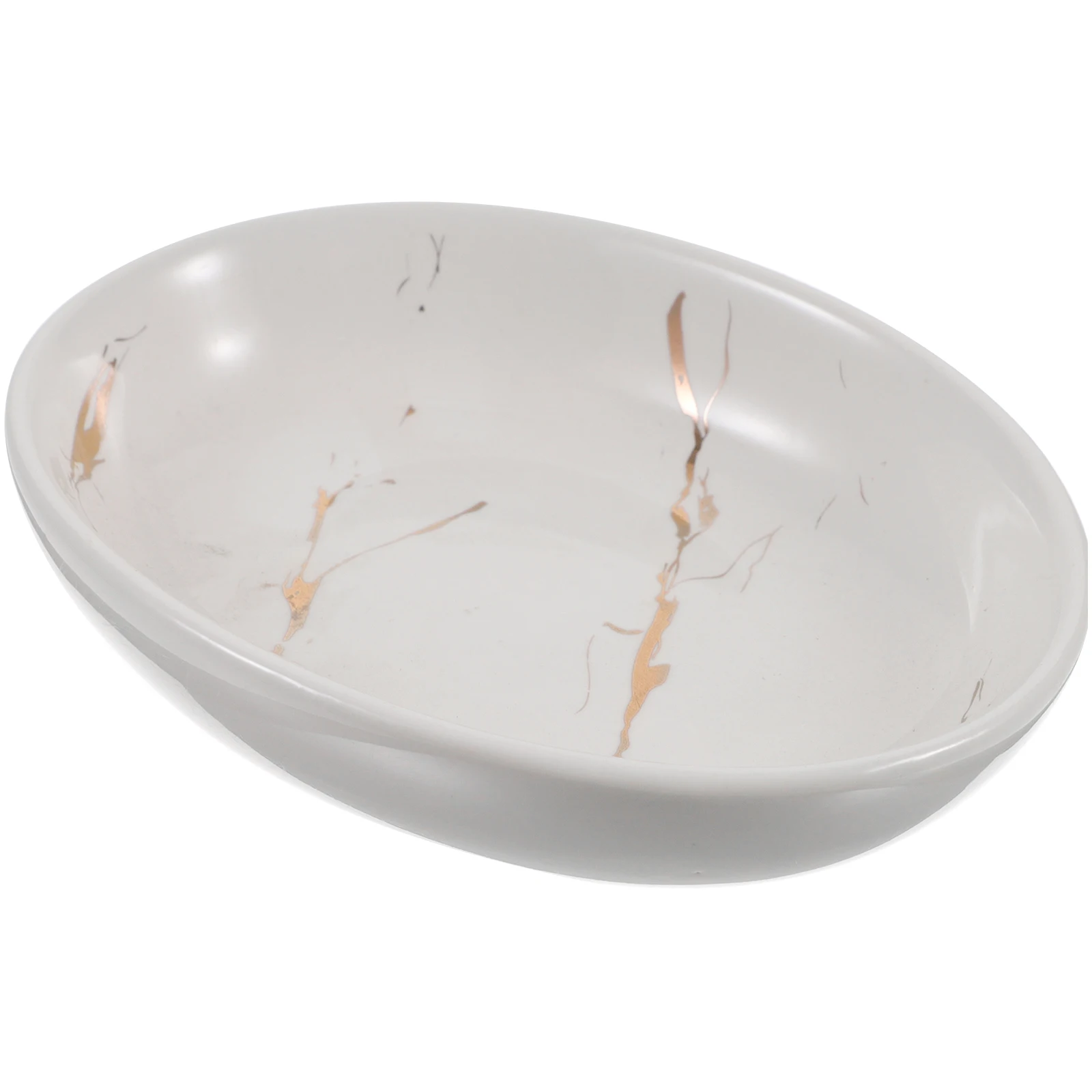 طبق صابون من السيراميك، لمسة نهائية رخامية، سطح غير قابل للخدش، دش الحمام، صينية تخزين، حامل الصابون، تصميم ديكور