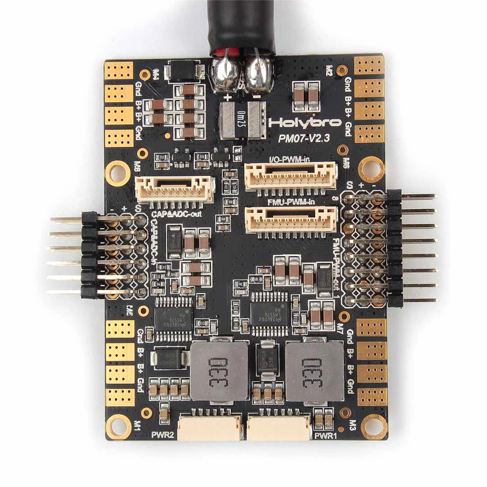 Holybro Pm07 وحدة إدارة الطاقة Pm مع مخرج Ubec 5 فولت لـ Pixhawk 4 Px4 وحدة تحكم في الطيران Rc أجزاء الطائرة بدون طيار للسباق