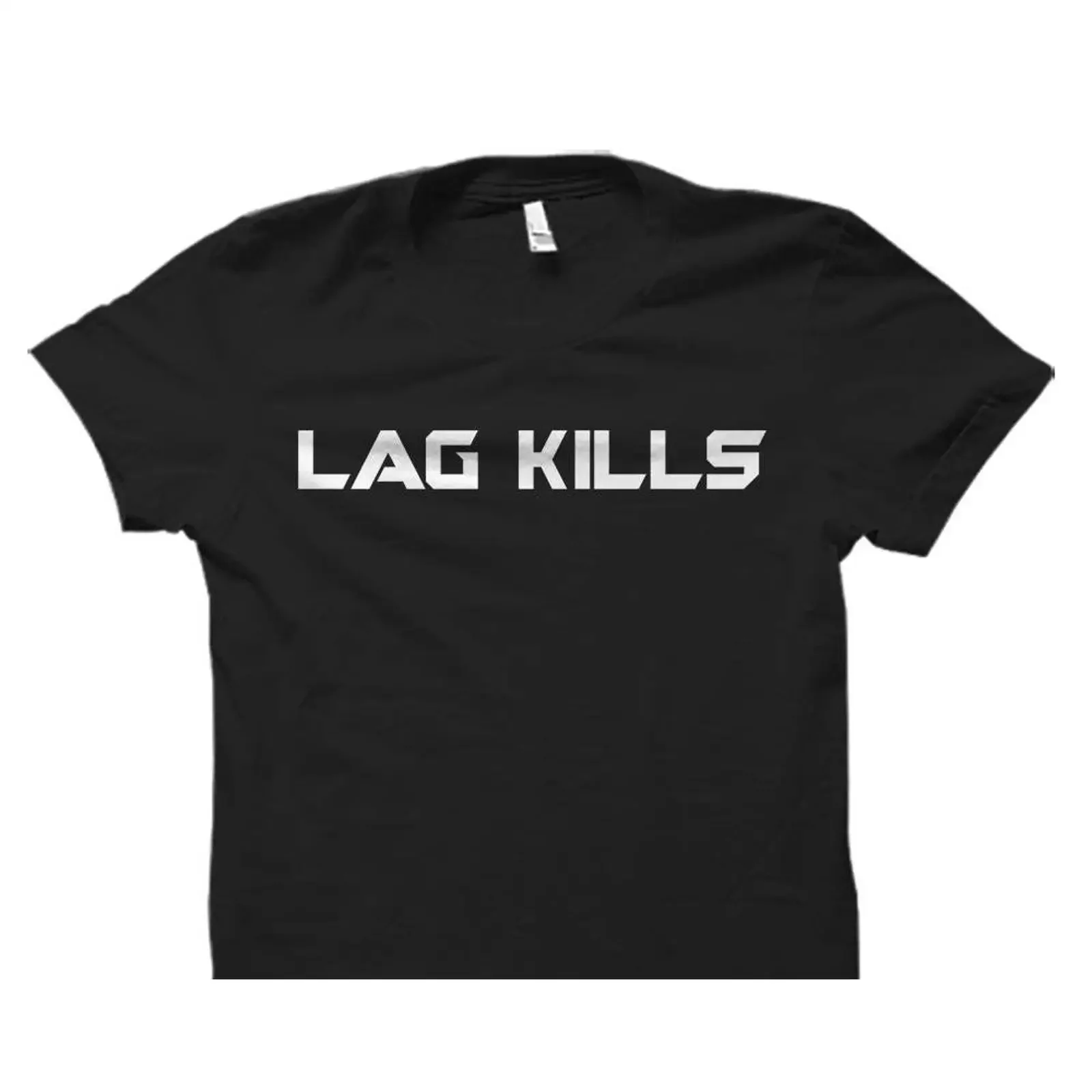Lag Kills Funny Gamer Slogan T Shirt Gaming Video Game for Online Gamers Casual  OS5649 vintage Washed designer clothes