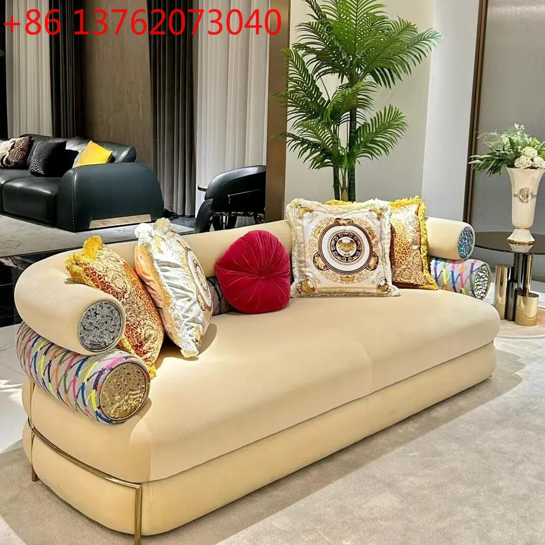 Italian light luxury clothing store sofa Fanjia sofa sofa combination