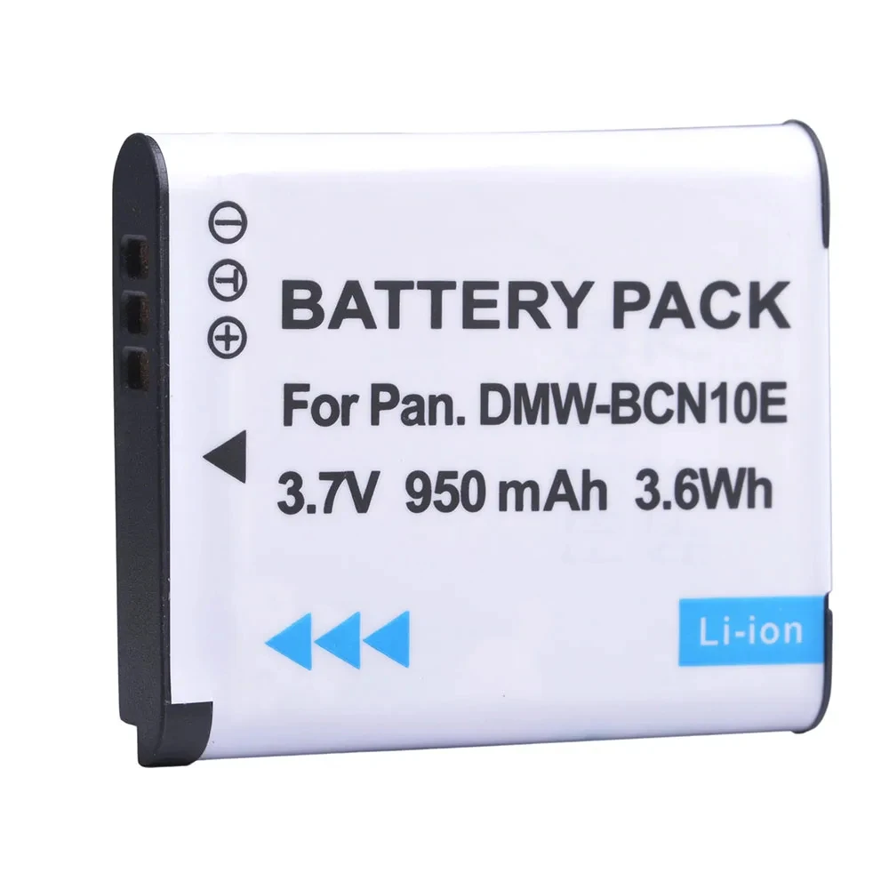Bateria DMW-BCN10 950mAh DMW BCN10E BCN10 BCN10PP Bateria de câmera para câmeras Panasonic Lumix DMC-LF1 Lumix LF1 LF1K LF1W