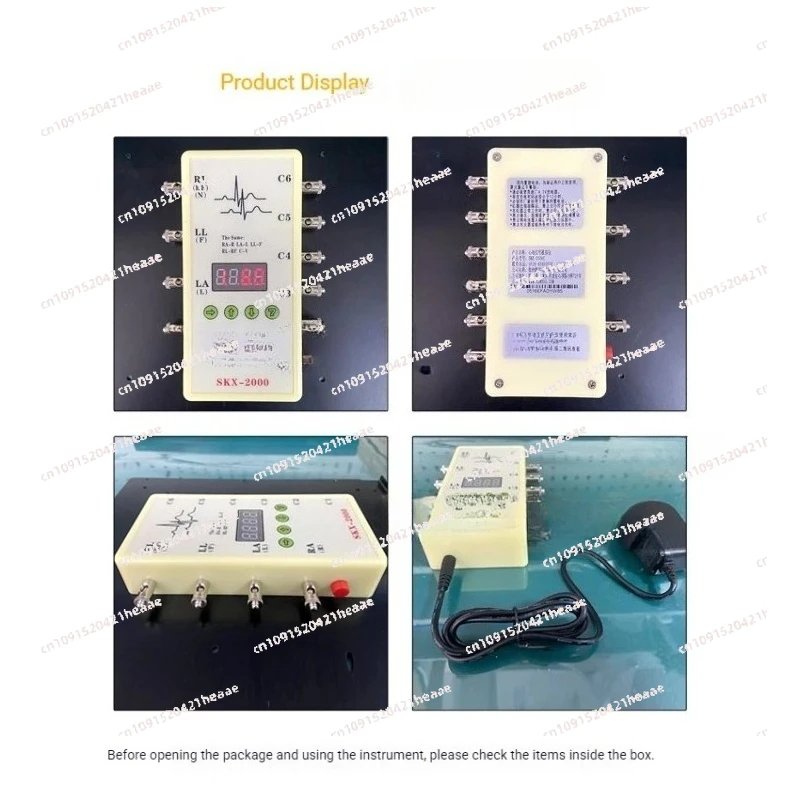 Suitable for Type ECG Simulator  ECG Signal Generator US plug/EU plug