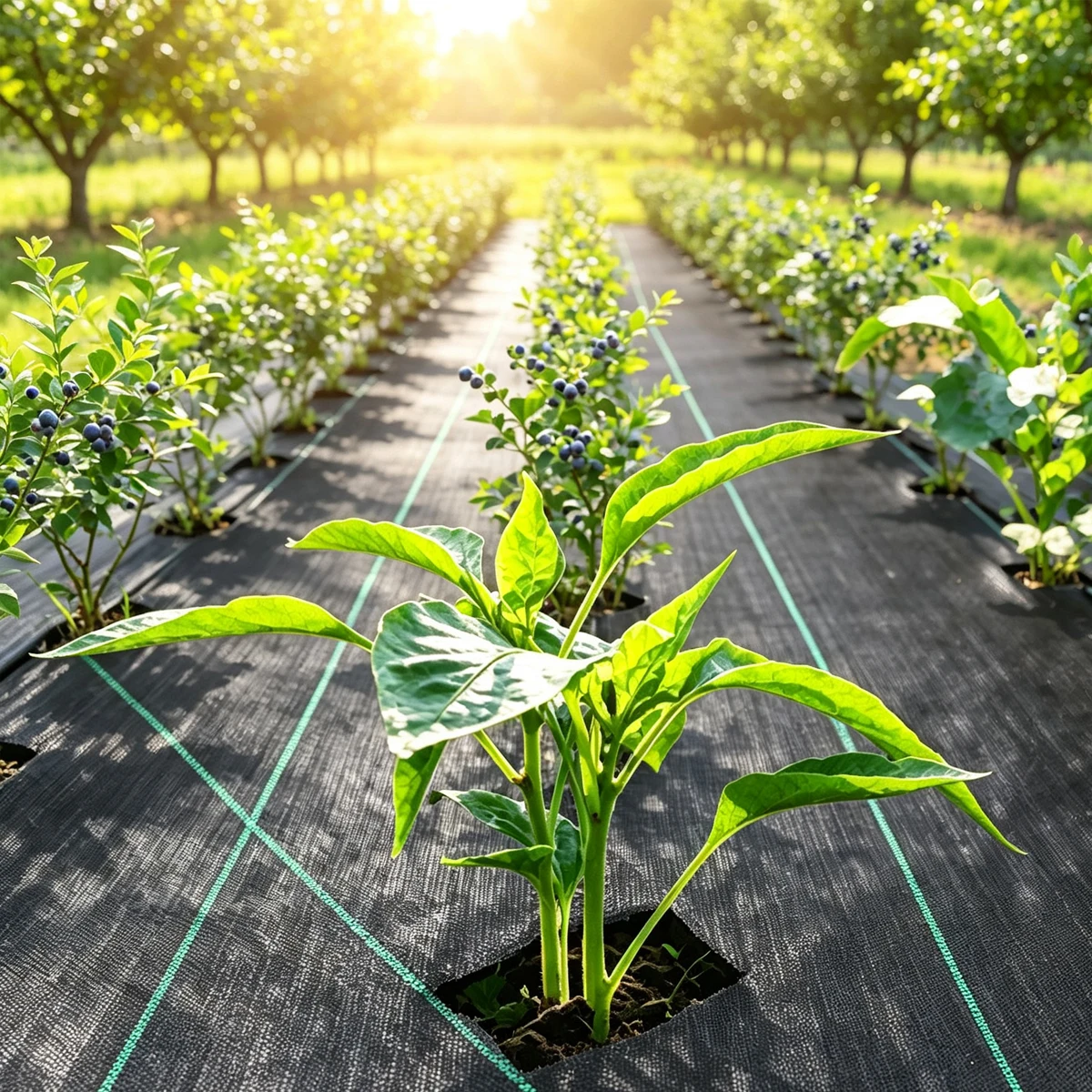 Gardening Weed Removal Mat Field Grass Barrier Ground Cover Tree Tools Planting Supplies Anti Herbs Screen Mulching Geotextile