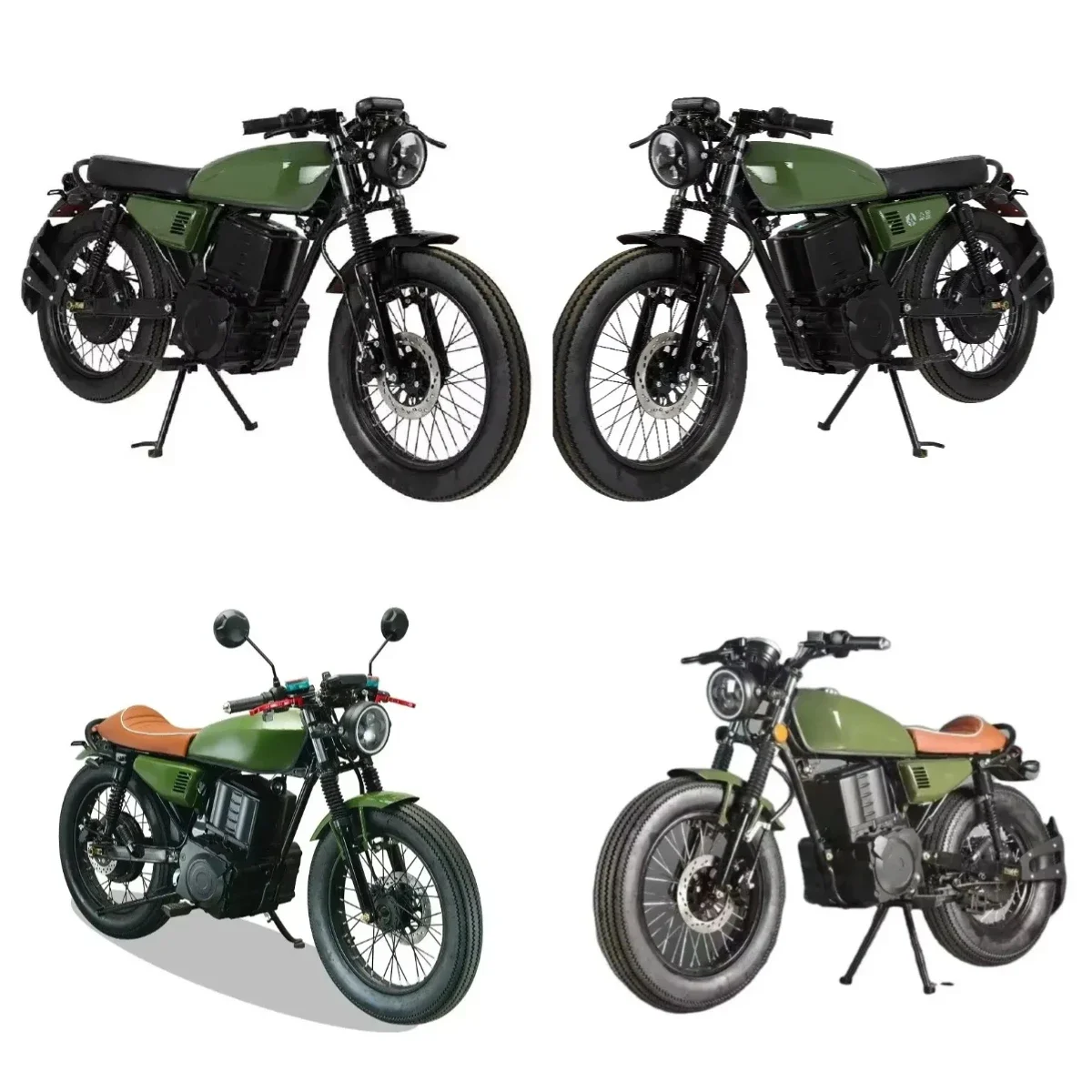 

Sport Style Electric Street Bike 72V Lithium Battery E-Motorcycle 80km/h Lithium Battery