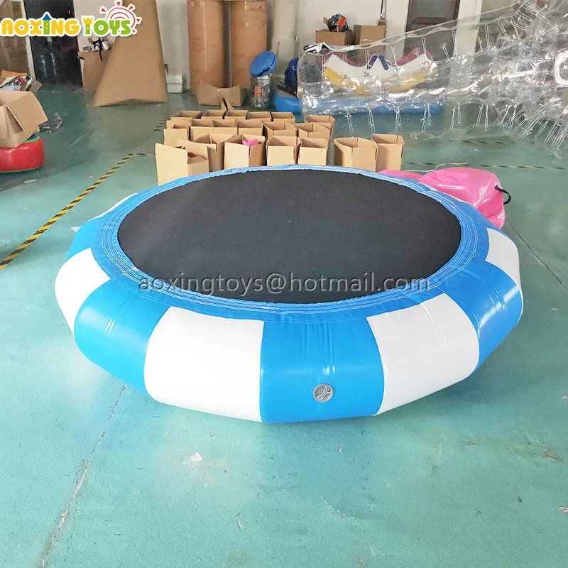 2M/3M/4M ฤดูร้อน Giant Inflatable Trampoline น้ำกีฬาเกมของเล่น Inflatable Bouncer สำหรับเด็กผู้ใหญ่