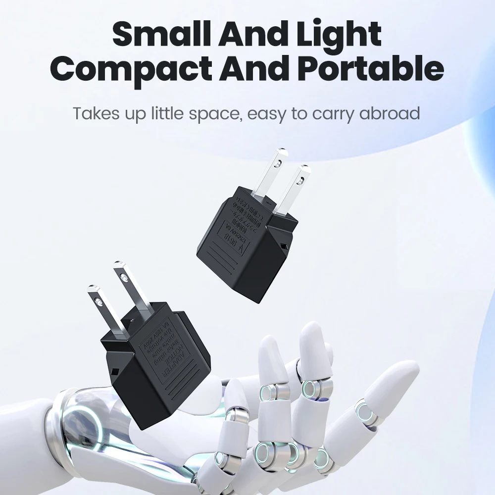Adaptador de enchufe de viaje de 4,0mm, EE. UU., Japón, China, europeo, EE. UU., a UE, JP, adaptador de corriente, convertidor de enchufe eléctrico, enchufes, salida de cargador de CA