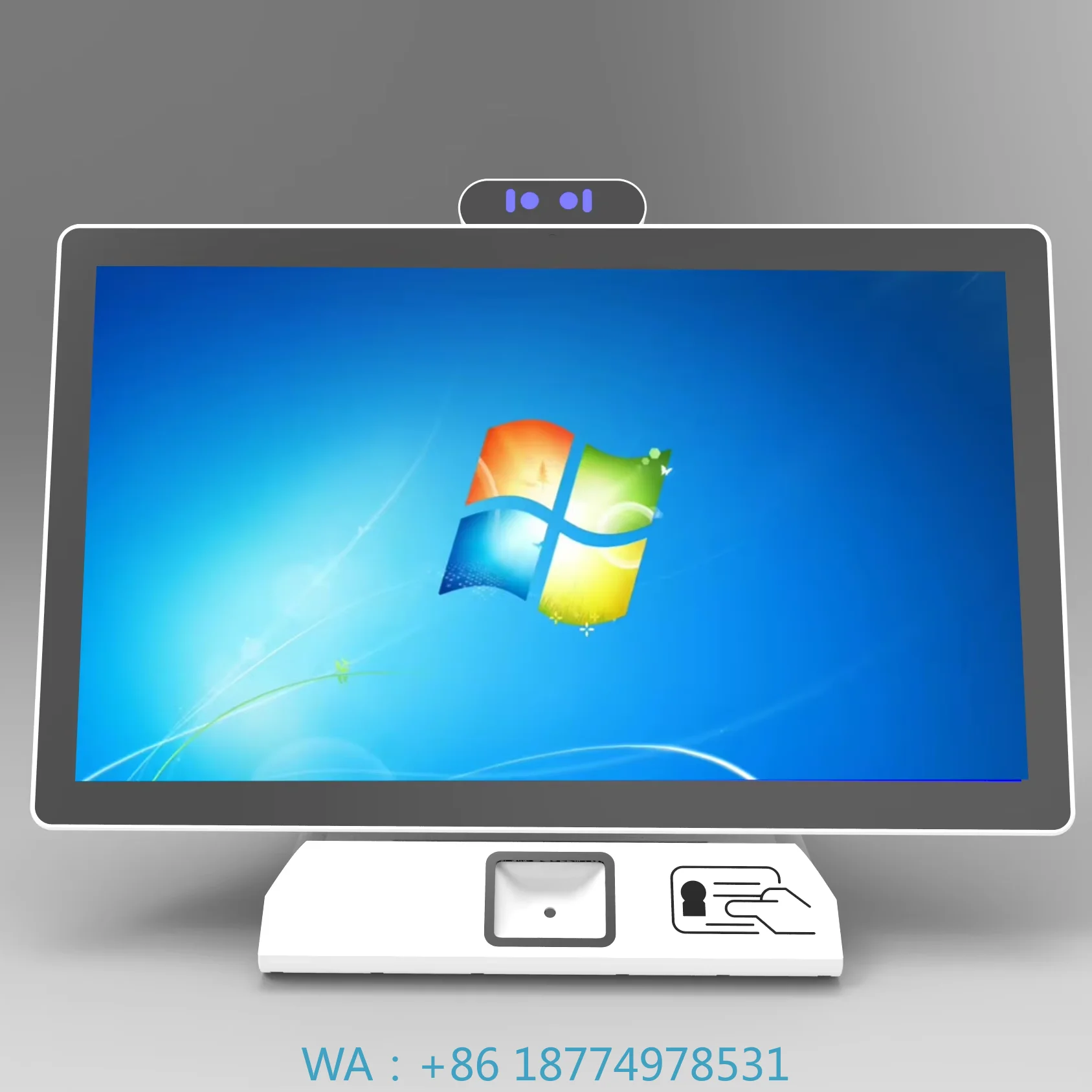 

Кассовый аппарат для самообслуживания, платежный киоск, двойной сенсорный экран POS, безопасное и надежное оборудование для POS с QR-сканером