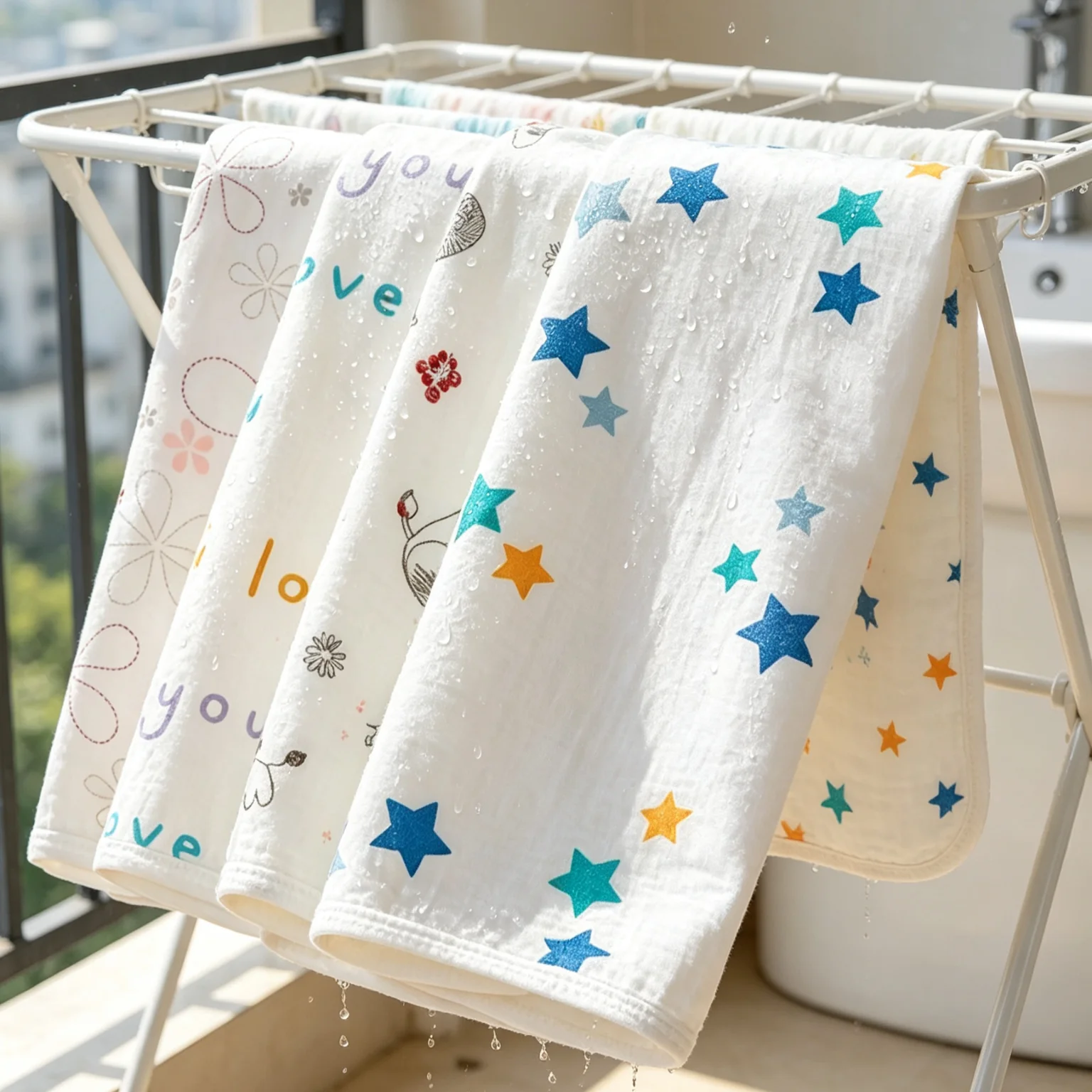 Washable Mattress Urine Mat for Baby Toddlers Portable Cute Cartoon Bed Protector Diaper Bedding Urine Pads Cloth Breathable