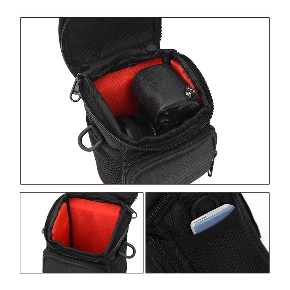 

1 Pcs Stylish Travel Camera Storage Pouch Durable Polyester Waterproof and Dust Proof Bag