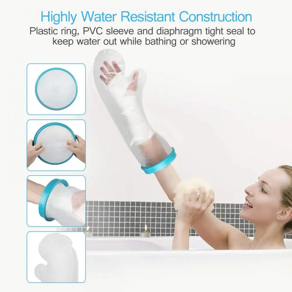 

Adults Arm Cast Cover Waterproof Arm Bandage Cover Waterproof Arm Cast Cover for Adults Reusable Shower for Surgery for Casts