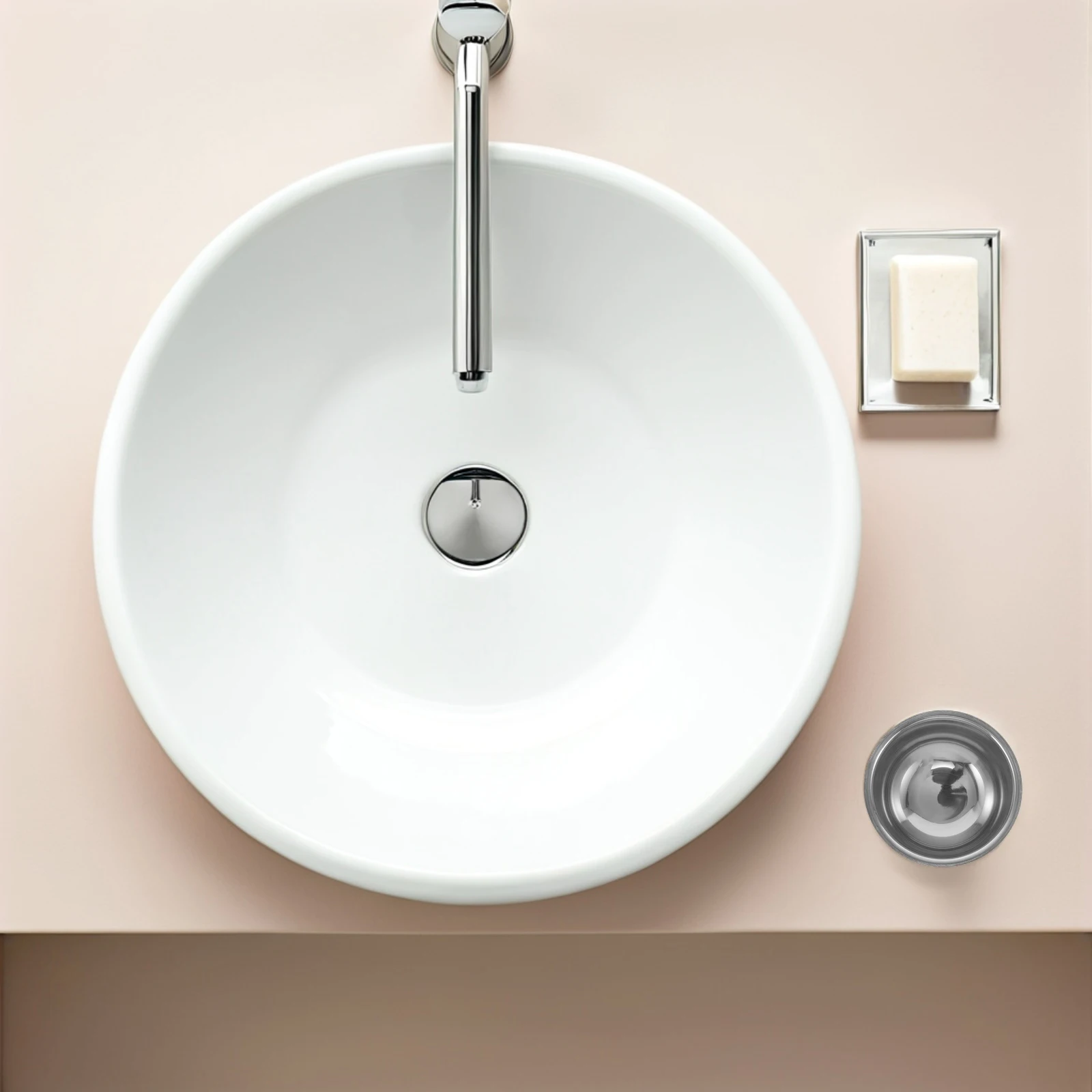 Double Layer Stainless Steel Soap Mug For Men Grooming Accessories Compact Travel Design Easy Clean Durable Metal Bowl Brush