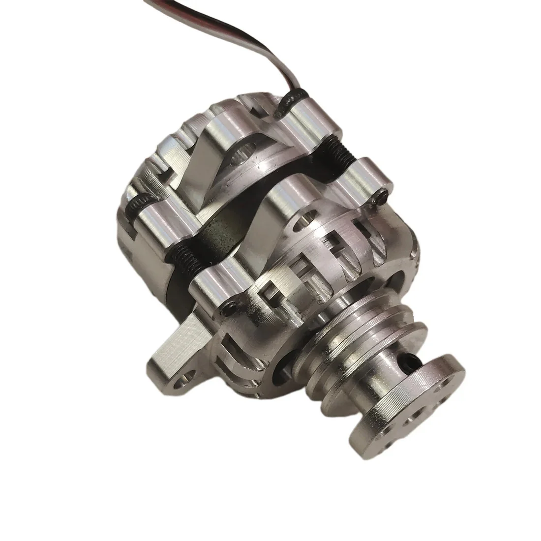 CISON Mini DC Generator Generator Power Components Belt Link Engine Model Accessories Compatible with Four Cylinder Engines