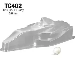 1/10 RC PC F1 F22 Thickness 0.6mm Transparent body shell for RC F1 GT yokomo TAMIYA