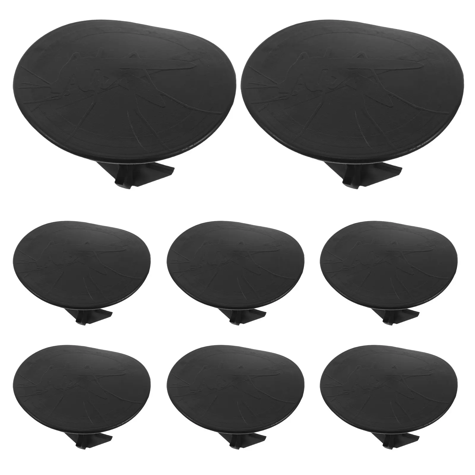 8Pcs Anti Sewage Backflow Plug High Elasticity Rubber Hole Plug Waterproof Manhole Seal Odor Proof Drain Stopper for Residential - view 2