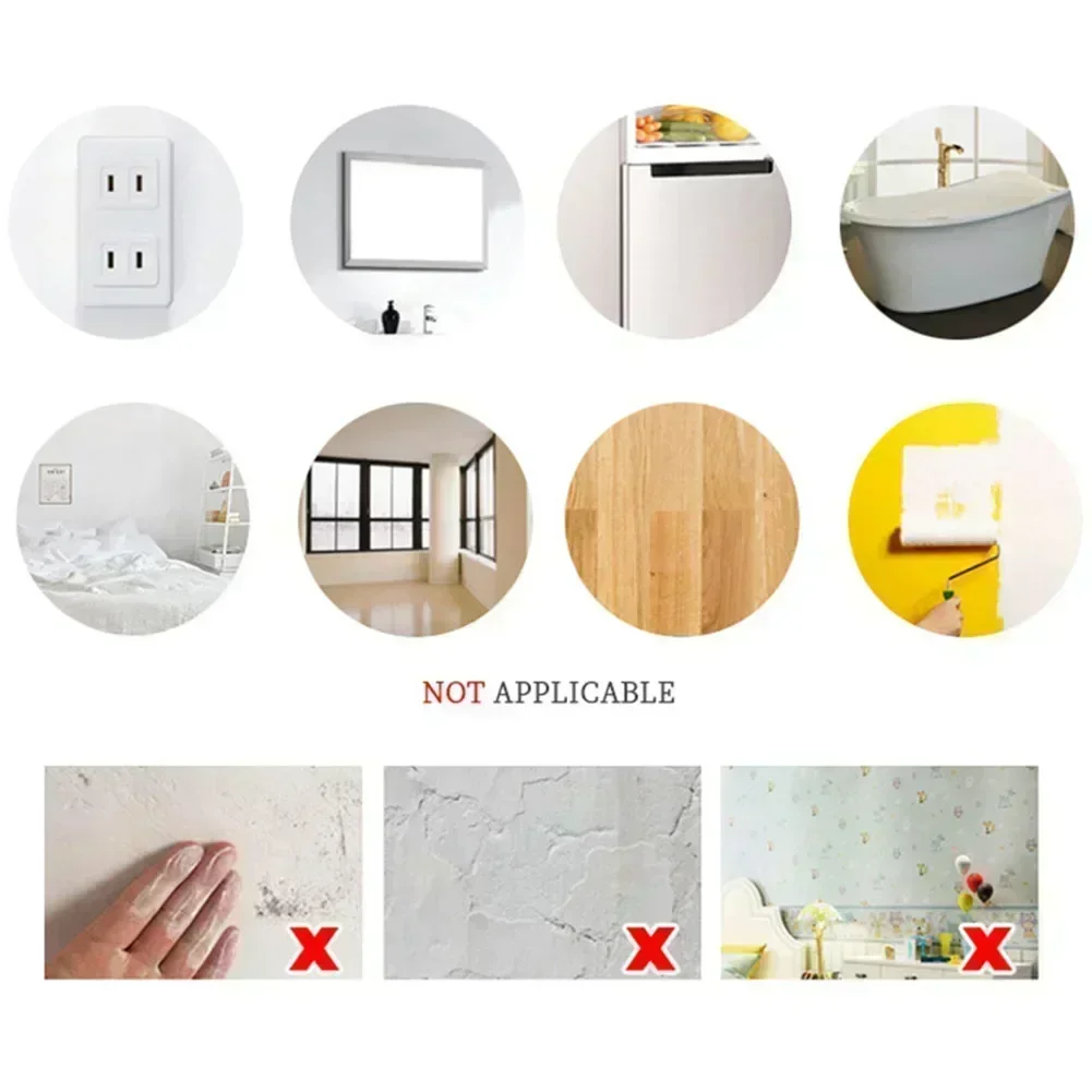 New Practical Stickers Tile Stickers Attractive Appearance Easy To Clean Versatile Decoration Bathroom Kitchen