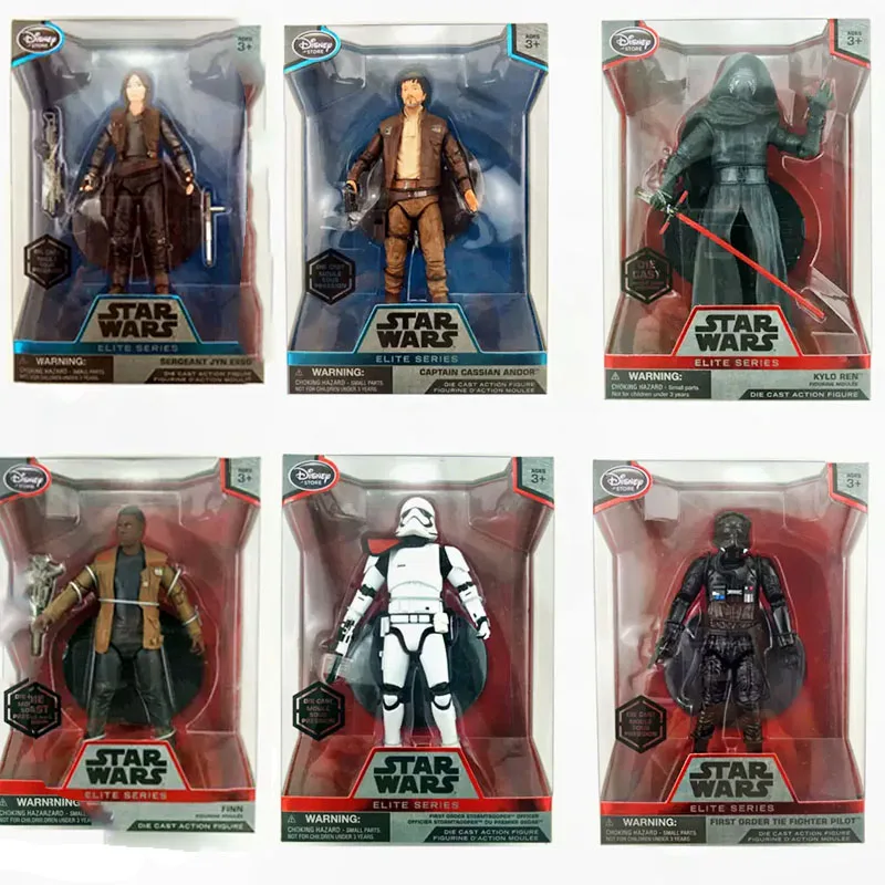 

Disney StarWars Rogueone Force Awakens Alloys Action Figures Movable Doll Elites Series Collection Children's Birthday Gift