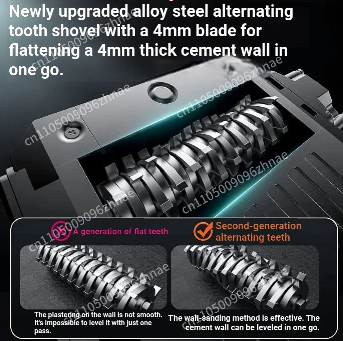 Wall planer Wall shovel machine No dead angle Dust-free wall shovel Artifact Concrete renovation putty shovel Cement grinding