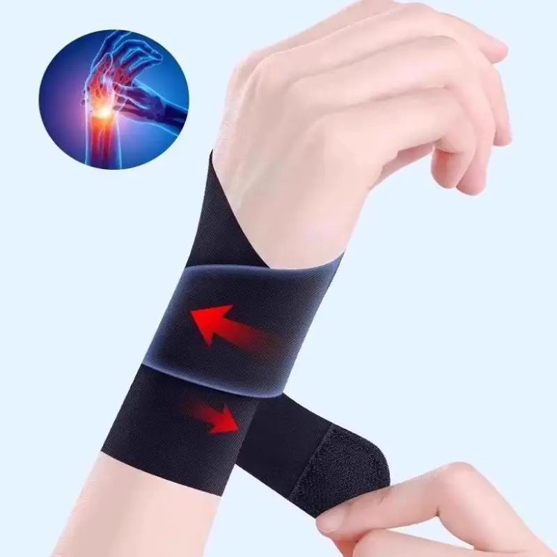 Adjustable Lightweight Wrist Support Fitness Badminton Sports Jacket Wrist Sprain Tendon Sheath Joint Strain Winding Fixation