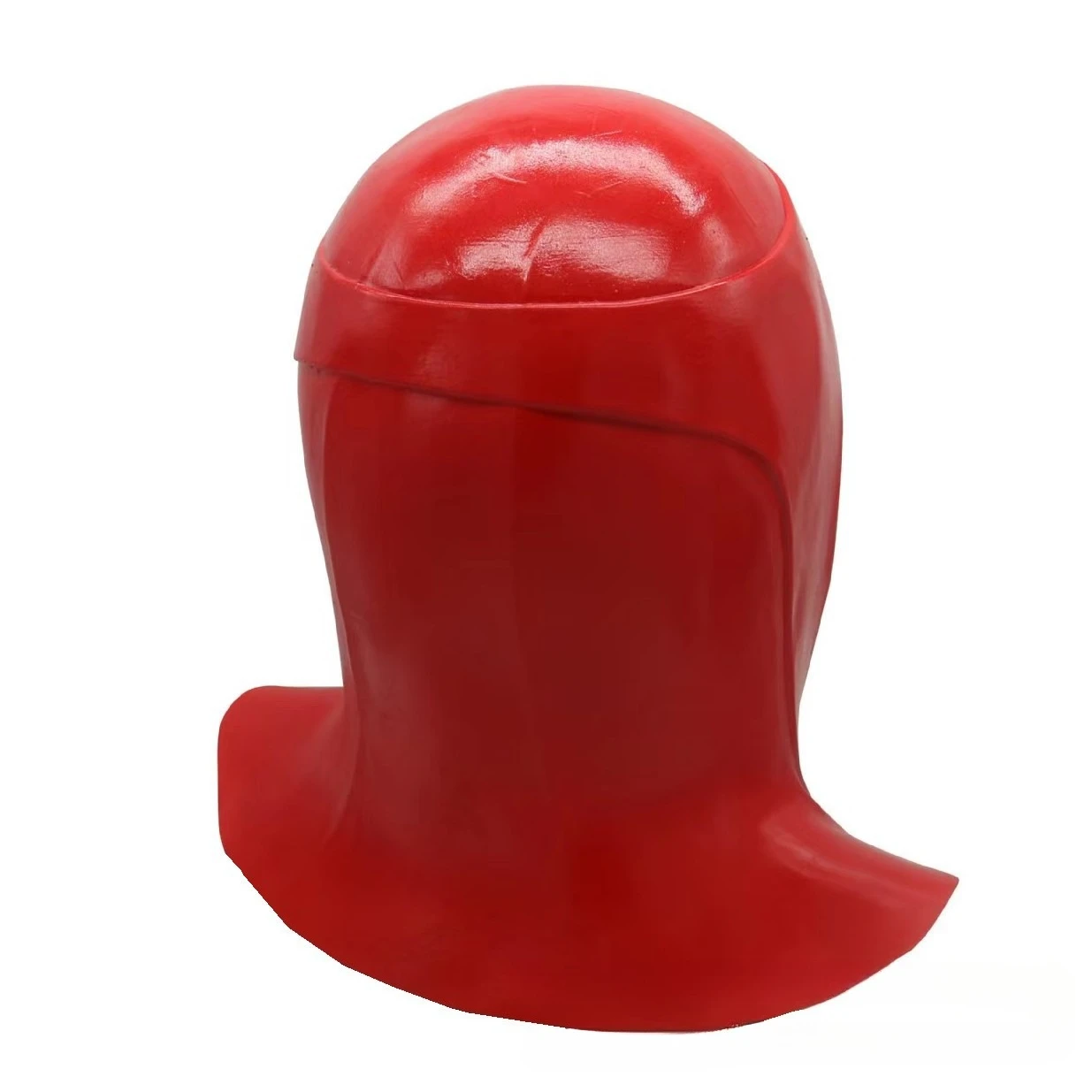 SW皇帝のロイヤルガードマスク レッド フルヘッド ラテックスマスク ハロウィンパーティー 仮面舞踏会 コスチューム小道具 コスプレアクセサリー