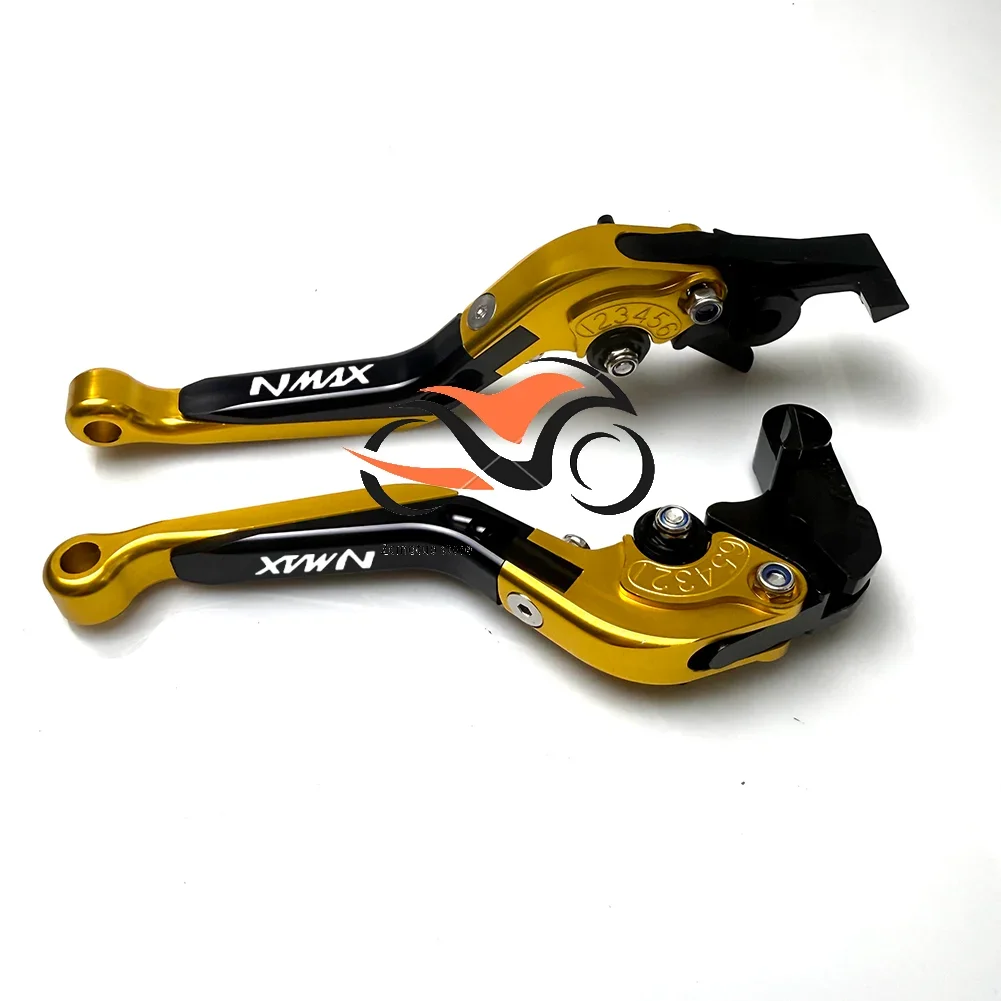 FOR YAMAHA NMAX 125 N-MAX 125 2015 - 2023 2024 2023 2022 Motorcycle 2025 Extendable Adjustable Brake Clutch Lever Handle Grips