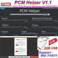 PCM Helper Software on for Bench Boot PCMhelper ECU TCU Pinouts for PCM TOOL Pinout software Database for PCM flash user